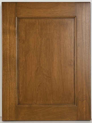 Alder Flat Panel with Ikeman One stain