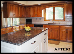 Jewel Cabinet Refacing After Refacing