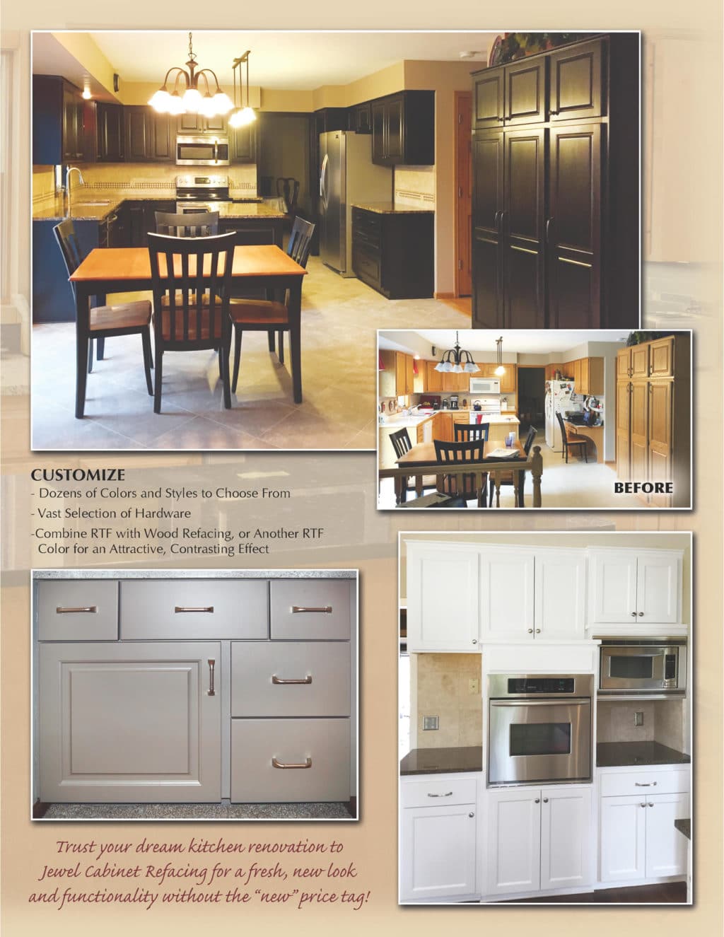Jewel Cabinet Refacing brochure page 5