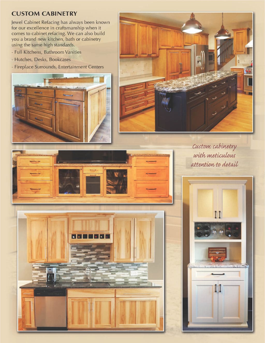 Jewel Cabinet Refacing brochure page 7